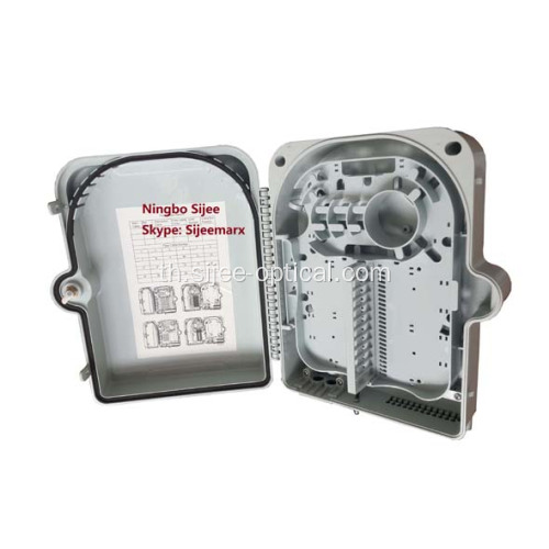 กล่องเทอร์มินัลการกระจายใยแก้วนำแสง FTTH 24 แกน